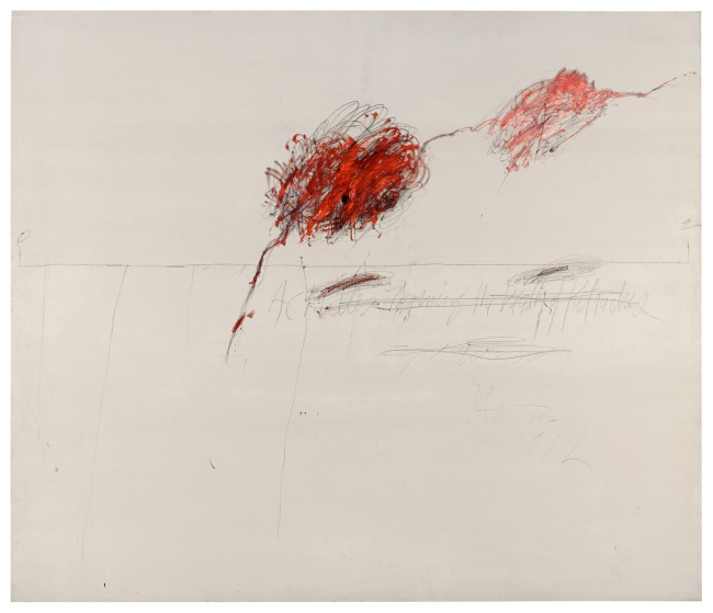 Cy Twombly. 'Achilles Mourning the Death of Patroclus' 1962