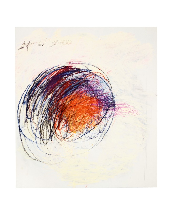 Cy Twombly (American, 1928-2011) 'Fifty Days at Iliam Shield of Achilles (Part 1)' 1978