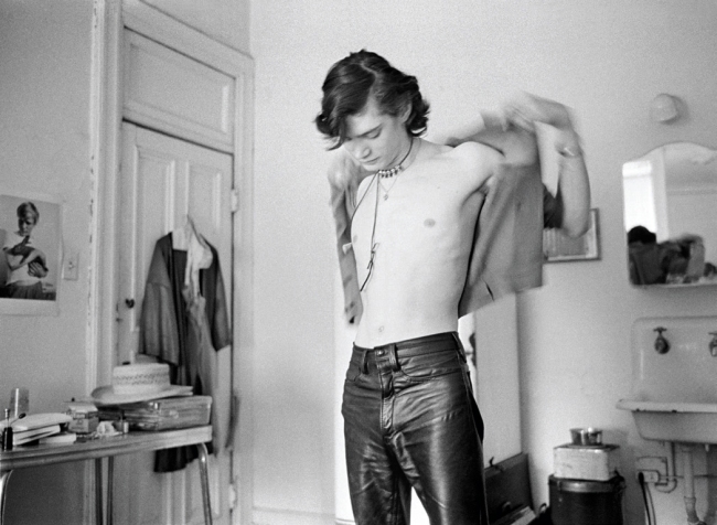 Judy Linn. 'Robert Gets Dressed at the Chelsea, #3' 1970