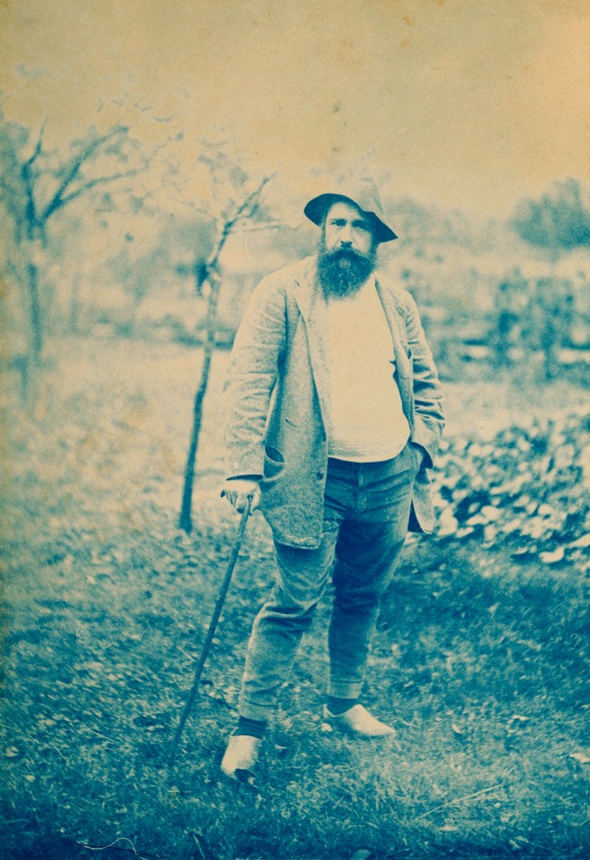 Theodore Robinson (American, 1852-1896) 'Portrait of Monet' c. 1888-1890