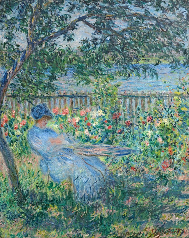 Claude Monet (French, 1840-1926) 'The Terrace at Vétheuil' 1881