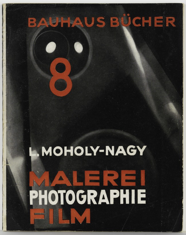 László Moholy-Nagy (Hungarian, 1895-1946) 'Cover and design for Malerei Photographie Film (Painting Photography Film)' 1925