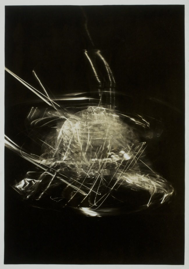 László Moholy-Nagy (Hungarian, 1895-1946) 'Photograph (Light Modulator in Motion)' 1943