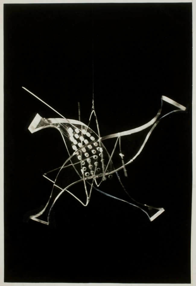 László Moholy-Nagy (Hungarian, 1895-1946) 'Photograph (Light Modulator in Repose)' 1943