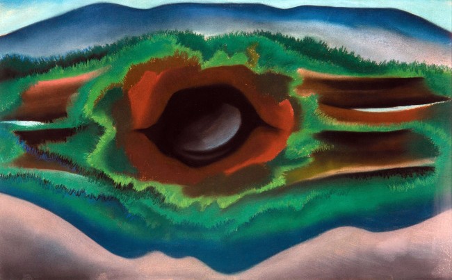 Georgia O'Keeffe (American, 1887-1986) 'Pool in the Woods, Lake George' 1922