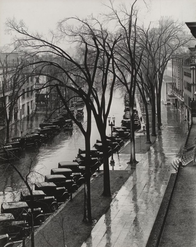 Walker Evans (American, 1903-1975) 'Main Street, Saratoga Springs, New York' 1931