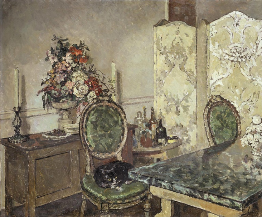 Clare Atwood (British, 1866-1962) 'John Gielgud's Room' 1933