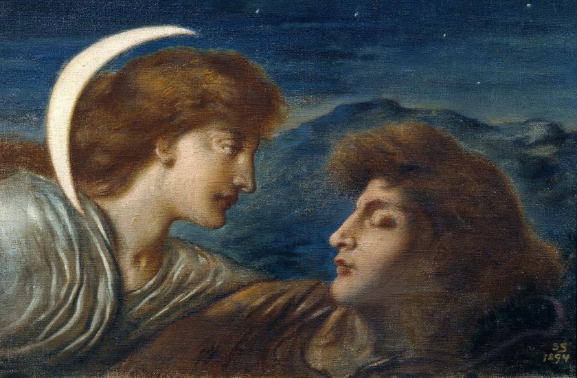 Simeon Solomon (British, 1840-1905) 'The Moon and Sleep' 1894