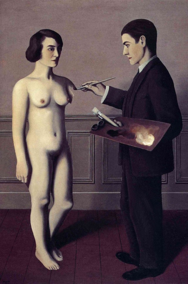 René Magritte (Belgium, 1898-1967) 'Attempting the Impossible' 1928