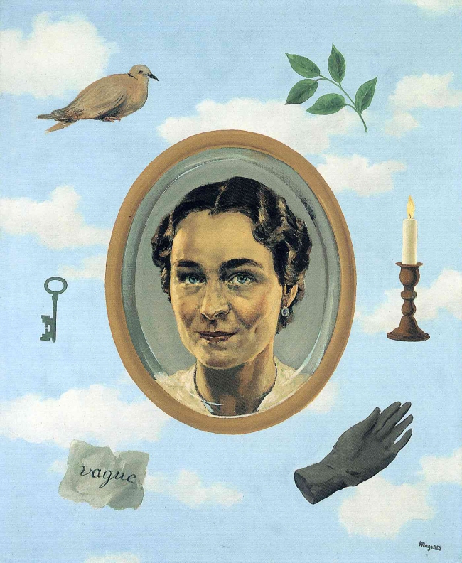 René Magritte (Belgian, 1898-1967) 'Georgette' 1937