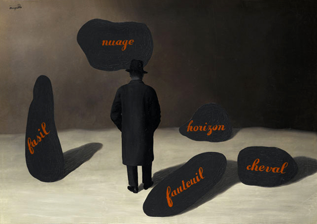 René Magritte (Belgian, 1898-1967) 'The Apparition' 1928