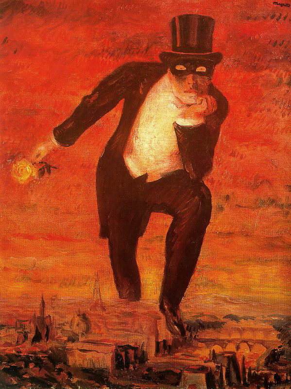 René Magritte (Belgian, 1898-1967) 'The Flame Rekindled' 1943