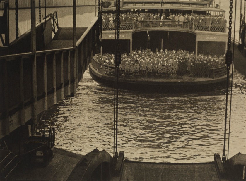 Charles Sheeler (American, 1883-1965) 'Manhatta - Ferry Docking' Negative date: 1920