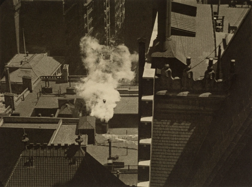 Charles Sheeler (American, 1883-1965) 'Manhatta - Rooftops' Negative date: 1920