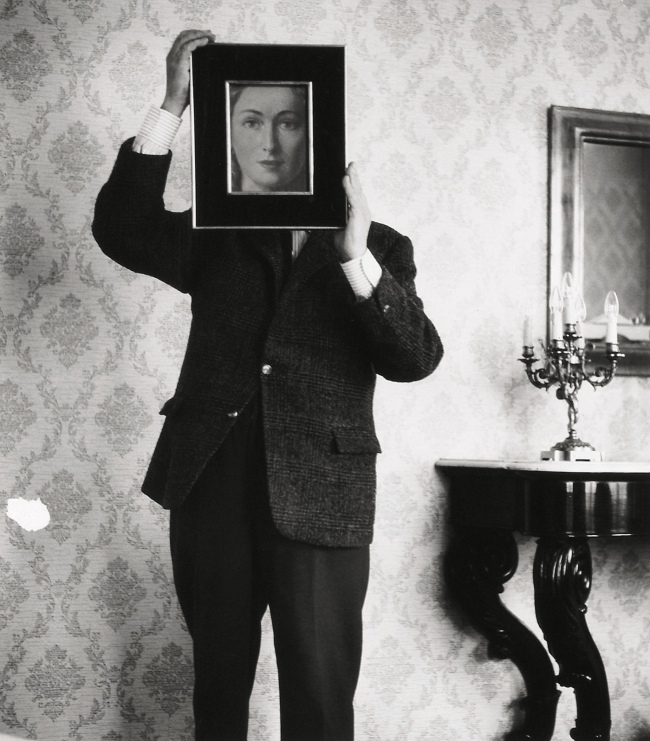 Shunk Kender (Harry Shunk and Janos Kender). 'René Magritte and The Likeness (La Resemblance)' about 1962
