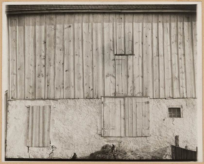 Charles Sheeler (American, 1883-1965) 'Side of White Barn, Bucks County, Pennsylvania' 1915