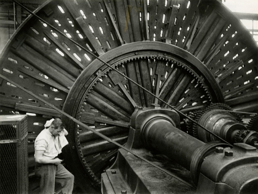 Jakob Tuggener (Swiss, 1904-1988) 'Lathe, Maschinenfabrik Oerlikon' 1949