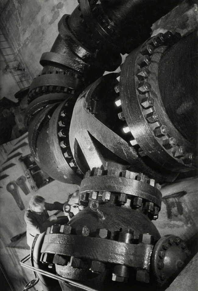 Jakob Tuggener (Swiss, 1904-1988) 'Pressure pipe, Vernayaz' 1938