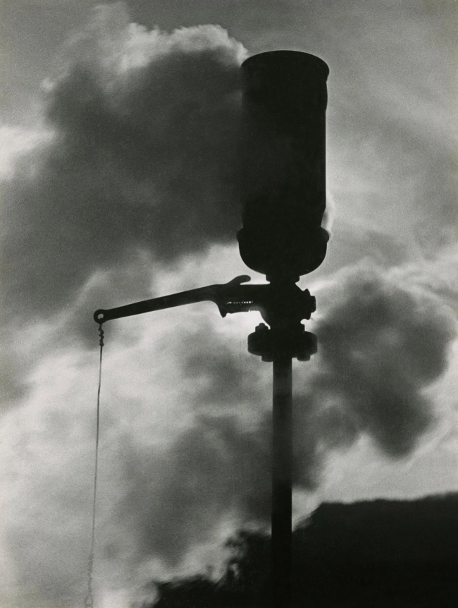 Jakob Tuggener (Swiss, 1904-1988) 'Steam whistle, Steckborn artificial silk factory' 1938