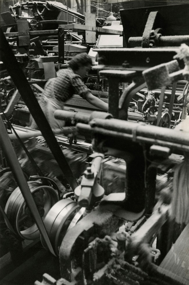 Jakob Tuggener (Swiss, 1904-1988) 'Weaving mill, Glattfelden' 1940s