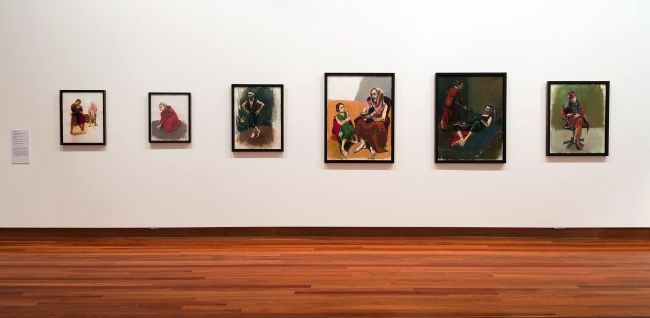 Installation view of the exhibition 'All the better to see you with: Fairy tales transformed' at The Ian Potter Museum of Art, Melbourne