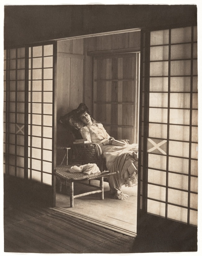 Adolf de Meyer (American born France, 1868-1946) 'Olga de Meyer, Japan' 1900
