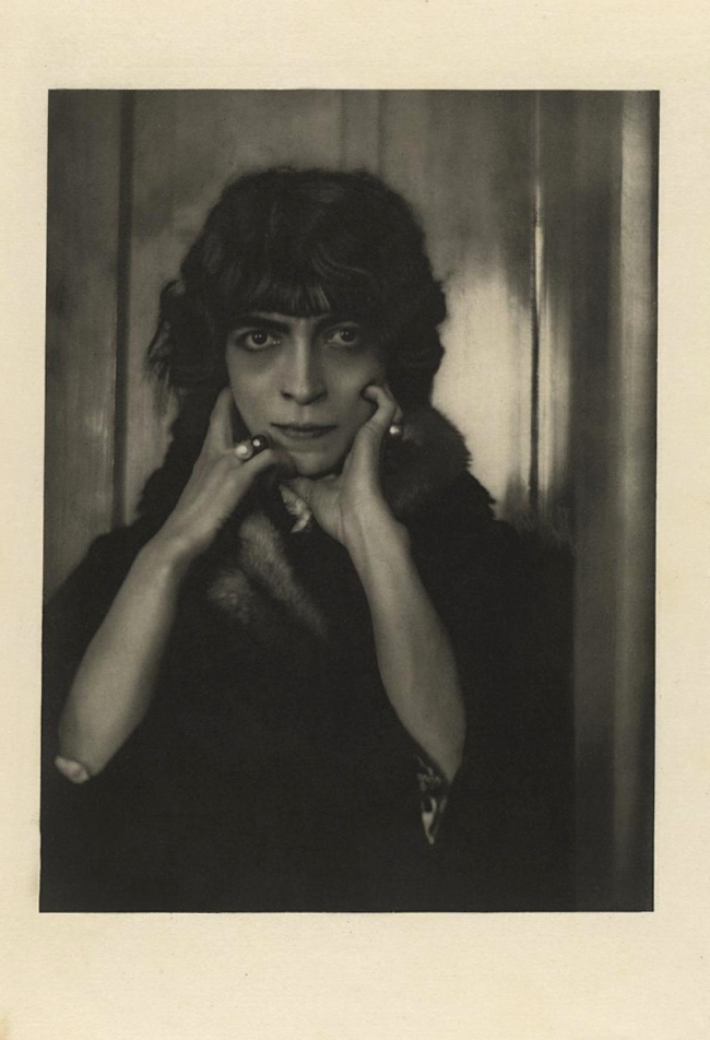 Adolf de Meyer (American born France, 1868-1946) 'Portrait of the Marchesa Casati' 1912