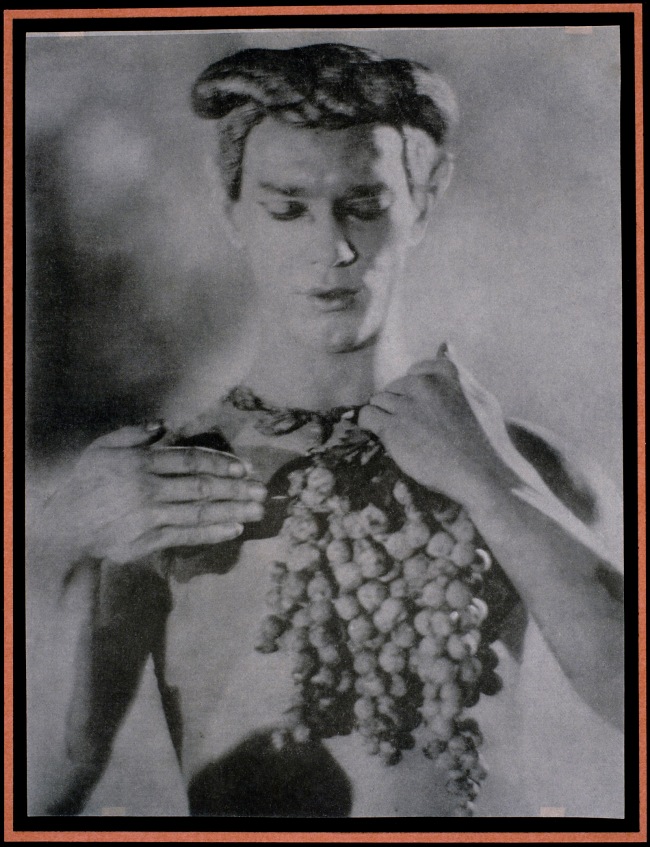 Adolf de Meyer (American born France, 1868-1946) 'Nijinsky [Plate from Le Prelude à l'Après-Midi d'un Faune]' 1912