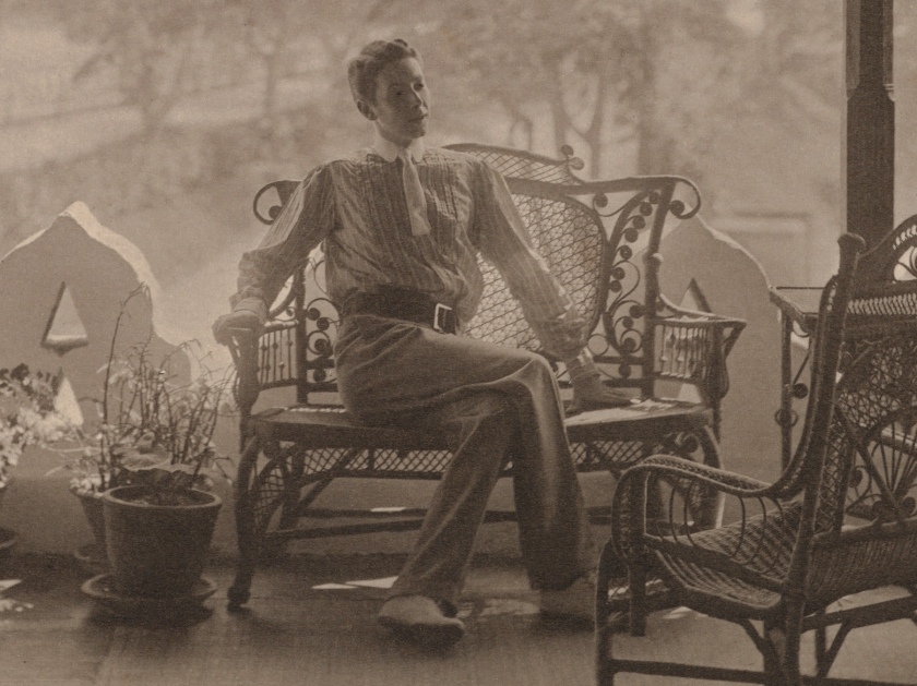 Adolf de Meyer (American born France, 1868-1946) '[Self-Portrait in India]' 1900 (detail)