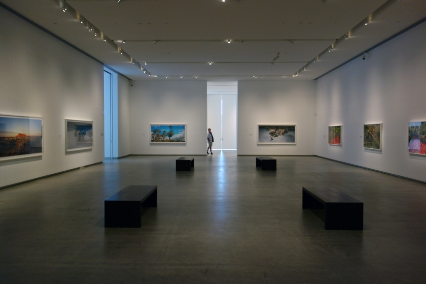 Installation view of the exhibition 'Rosemary Laing' at the TarraWarra Museum of Art