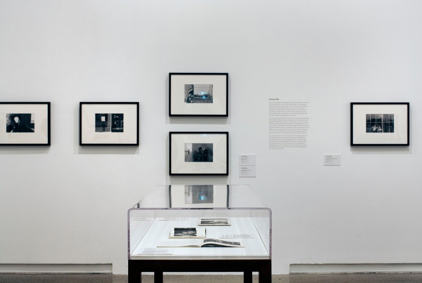 Installation view of the exhibition 'Diane Arbus: American Portraits' at the Heide Museum of Modern Art, Melbourne showing the work of Lee Friedlander