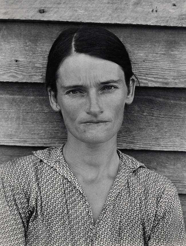 Walker Evans (American, 1903-1975) 'Tenant Farmer's Wife, Alabama' 1936