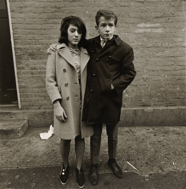 Diane Arbus (American, 1923-1971) 'Teenage couple on Hudson Street, N.Y.C. 1963' 1963