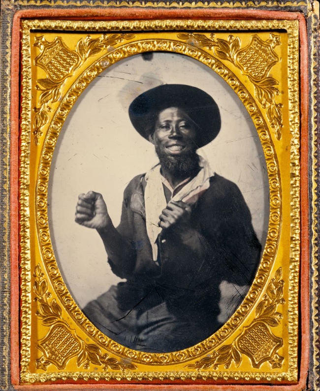 Unknown maker (American) '[Smiling Man]' 1860