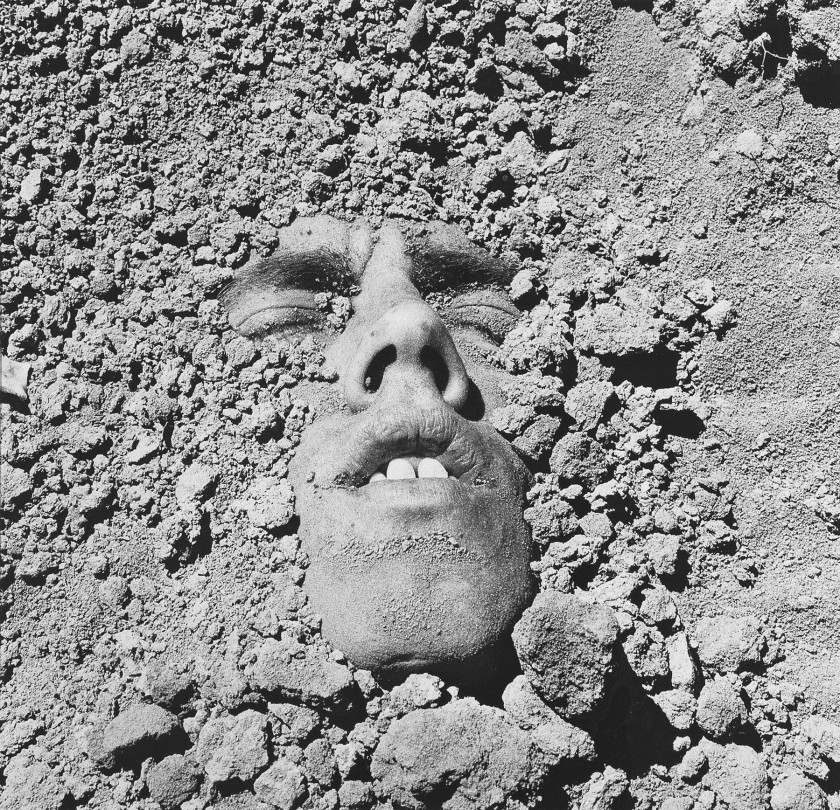 David Wojnarowicz (American, 1954-1992) 'Untitled (Face in Dirt)' 1991 (printed 1993)
