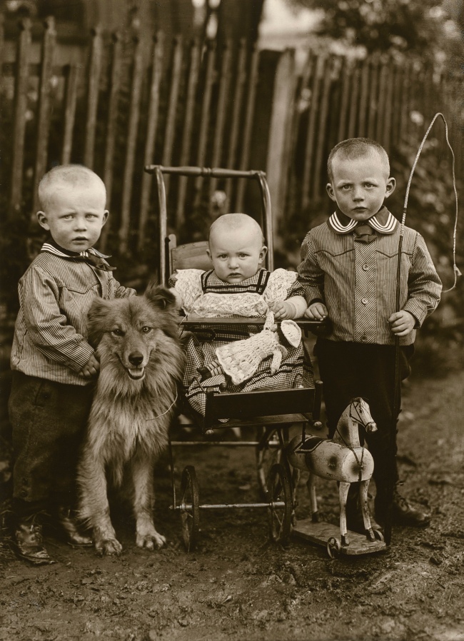 August Sander (German, 1876-1964) 'Farm Children' 1913