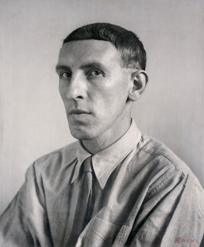 August Sander (German, 1876-1964) 'Painter [Heinrich Hoerle]' 1928-1932