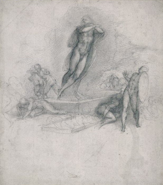 Michelangelo Buonarroti (Italian, 1475-1564) 'The Resurrection' c. 1532