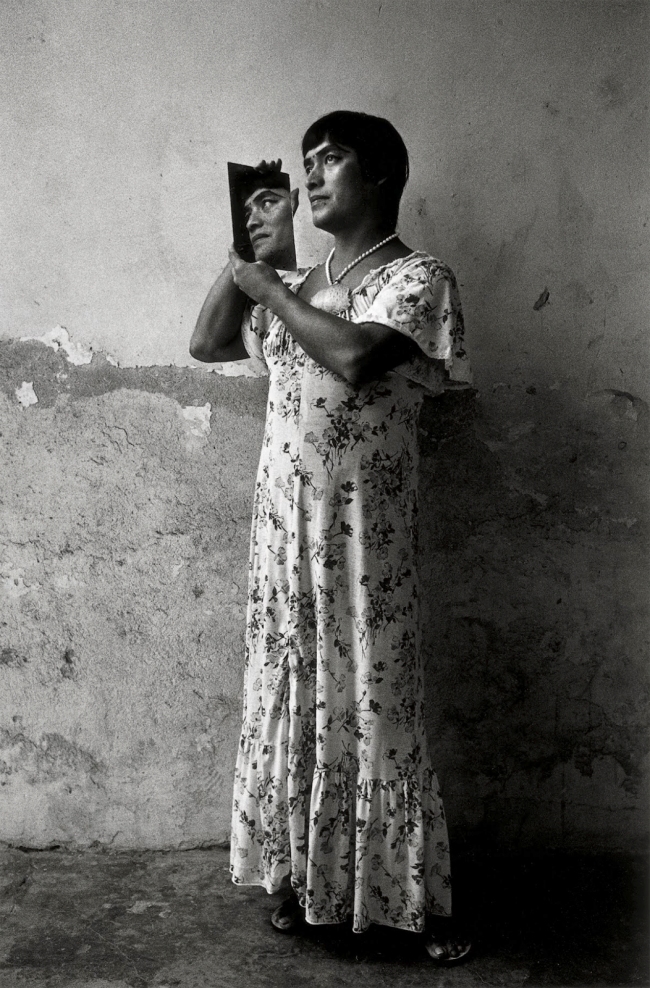 Graciela Iturbide (Mexican, b. 1942) 'Magnolia with Mirror, Juchitán, México' 1986