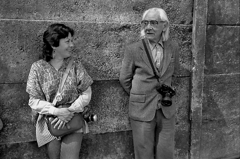 Pedro Meyer. 'Manuel Álvarez Bravo and Graciela Iturbide, Coyoacán (Mexico)' 1983