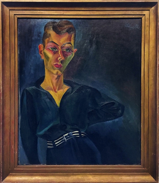 Conrad Felixmüller (German, 1897-1977) 'Portrait of Ernst Buchholz' 1921