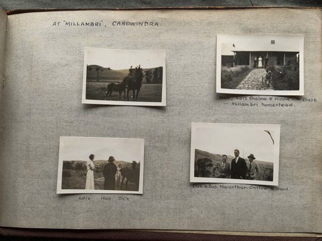 "At "Millambri", Canowindra," 1933 in John "Jack" Riverstone Faviell 1922-1933 photo album