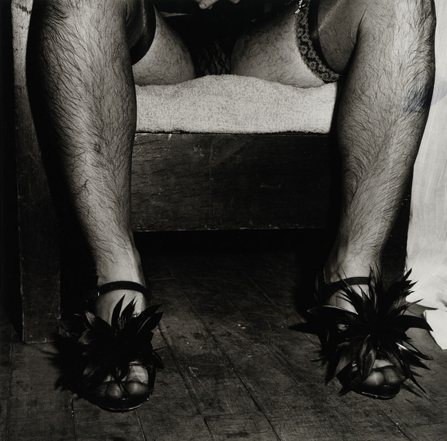 Peter Hujar (American, 1934-1987) 'Randy Gilberti, High Heels, Halloween' 1980