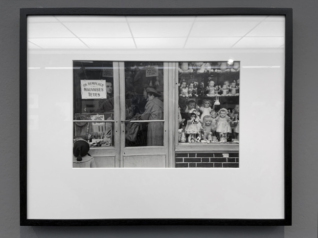 Robert Frank (Swiss-American, 1924-2019) 'Paris' 1949 (installation view)