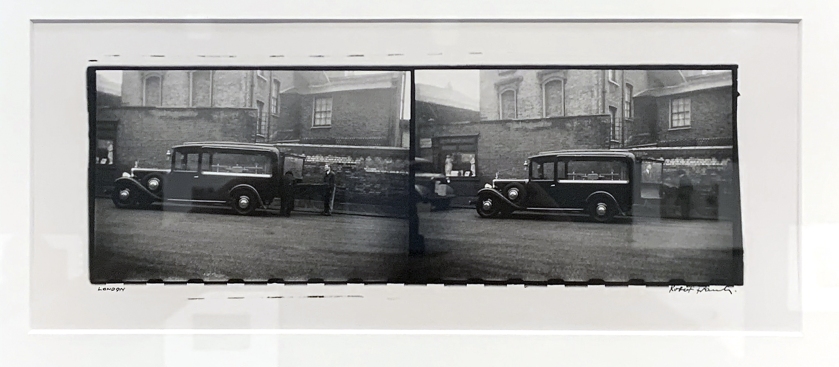 Robert Frank (Swiss-American, 1924-2019) 'London' 1951 (installation view)