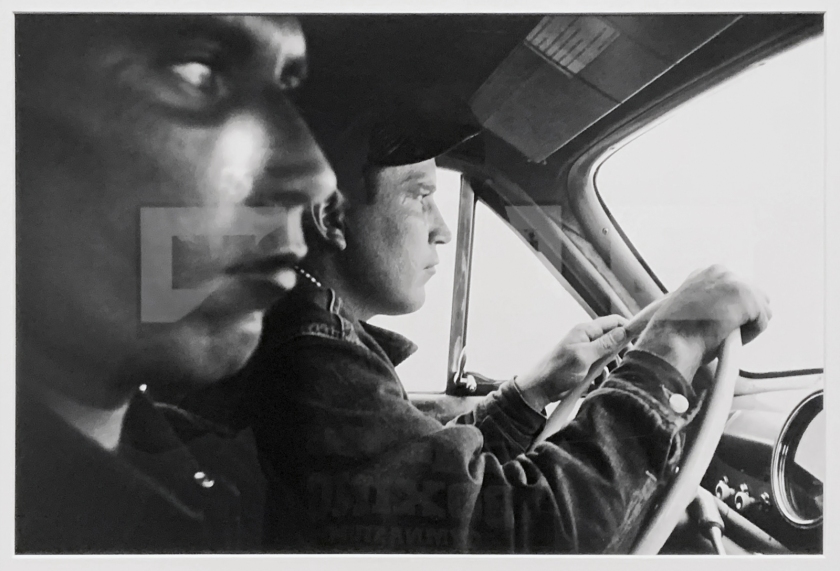 Robert Frank (Swiss-American, 1924-2019) 'Route US 91, leaving Blackfoot, Idaho' 1956 (installation view)