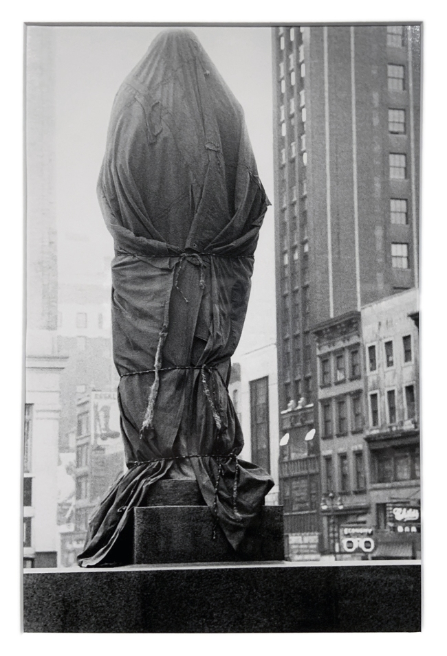 Robert Frank (American, 1924-2019) 'Bryant Park, New York' around 1955 (installation view)