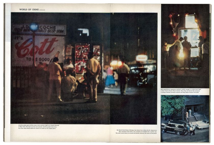 Gordon Parks' photo essay 'The Atmosphere of Crime' in 'Life Magazine', September 9, 1957