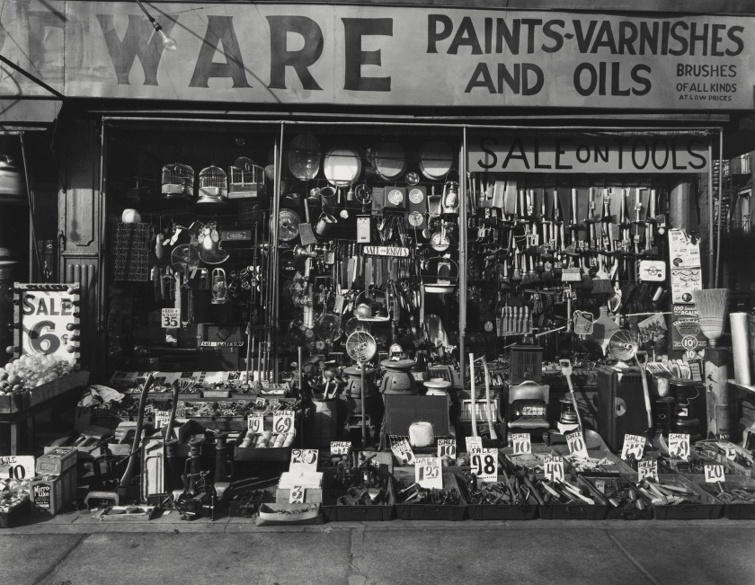 Berenice Abbott (American, 1898-1991) 'Hardware Store' 1938