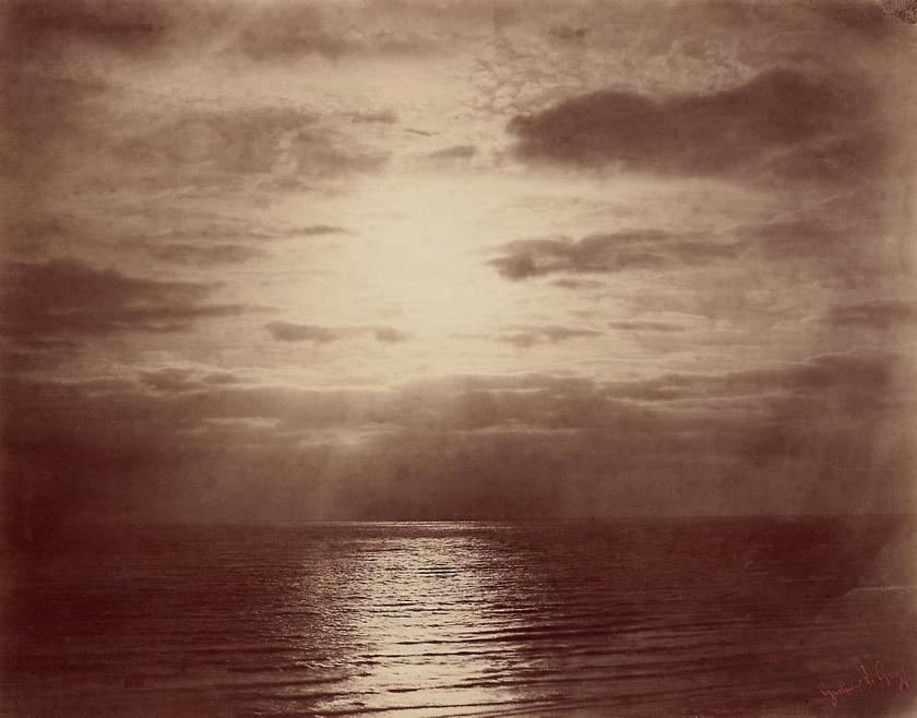 Gustave Le Gray (French, 1820-1884) 'Solar Effect in the Clouds – Ocean' 1856-1859